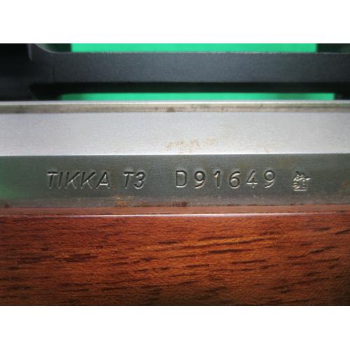 USED TIKKA T3 HUNTER .270 WIN 22" STAINLESS BOLT ACTION RIFLE W/1-MAG & DNZ 1" BASE