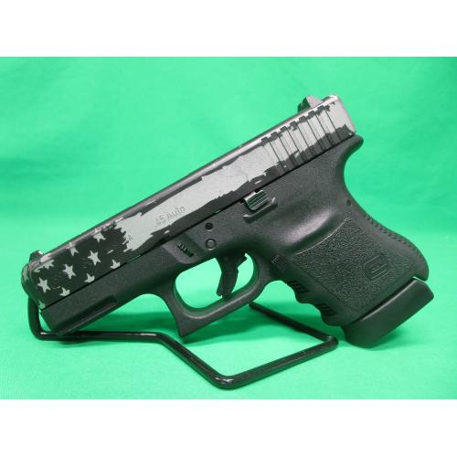 USED GLOCK 36 45ACP 3.5"W/BOX (2) 6RD MAGS