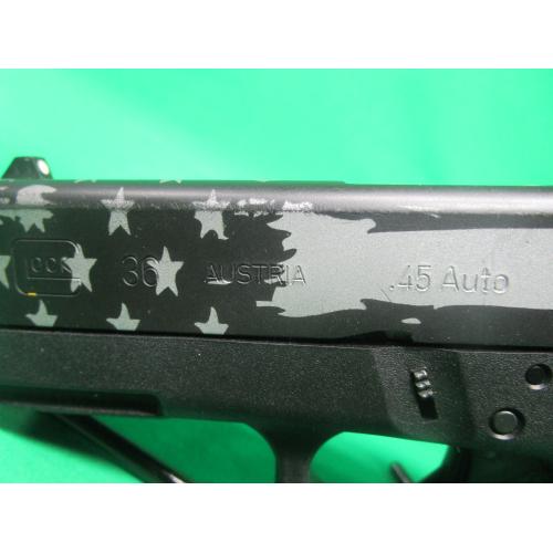USED GLOCK 36 45ACP 3.5"W/BOX (2) 6RD MAGS