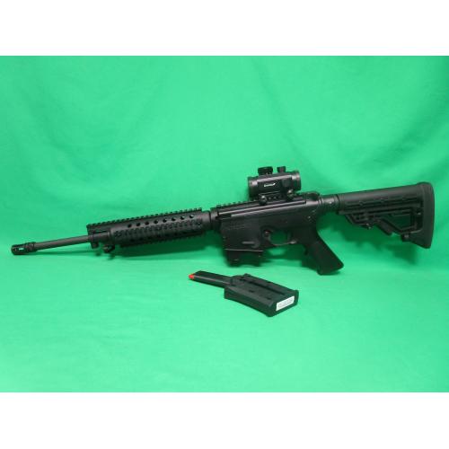 USED MOSSBERG INTERNATIONAL 715T 22LR 16" W/ BARSKA RED DOT & (1) 25RD MAG