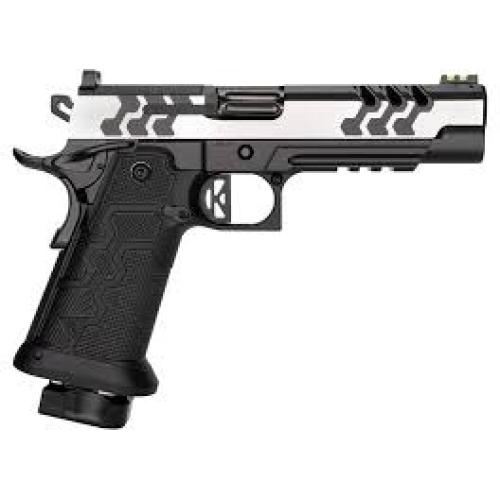 Kimber 3500071 2K11 Eclipse 9mm Luger 20+1 5" Stainless w/Brushed Polished Flats Steel Optic Ready/Serrated Slide