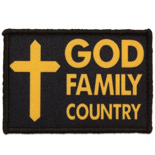 Morale Patch - God Family Country