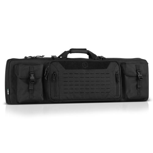 Savior Equipment RB-3612DG-VER2-BK - Urban Warefare - Double Rifle Case - Black