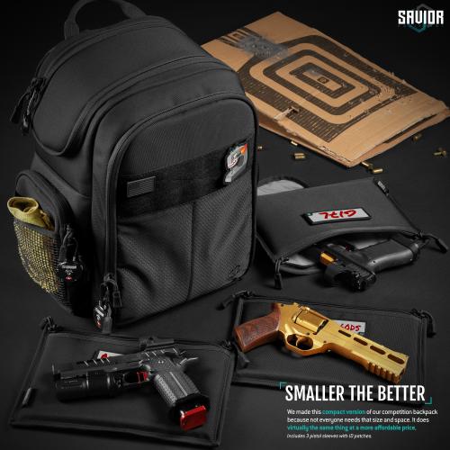 Pistol Backpack - SEMA Compact II - Black