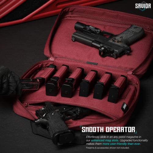 Double Pistol Bag - Specialist - Red