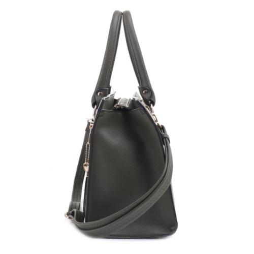 Jessie & James Dina Concealed Carry Lock and Key Satchel Dark Green