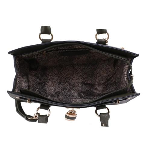 Jessie & James Dina Concealed Carry Lock and Key Satchel Dark Green