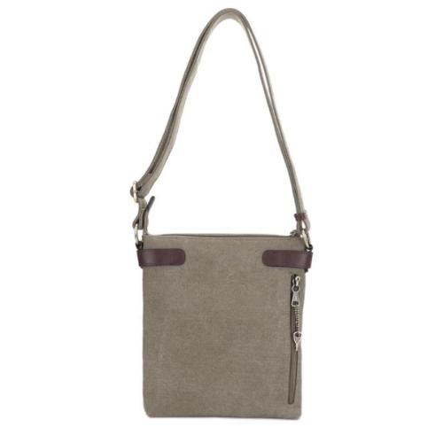 Jessie & James Bailey Concealed Carry Canvas Crossbody Olive