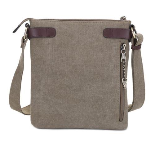 Jessie & James Bailey Concealed Carry Canvas Crossbody Olive
