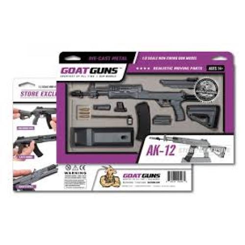 GoatGuns Grey AK12 Miniature 1/3 Scale Die Cast  Gun Model Dealer Exclusive