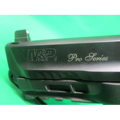 USED SMITH & WESSON 11826 M&P9 PRO SERIES C.O.R.E M2.0 9MM 4.25" BARREL W/ BOX (2)17RD MAGS, CORE PLATE SYSTEM, BACKSTRAPS, AND CLEANING KIT.