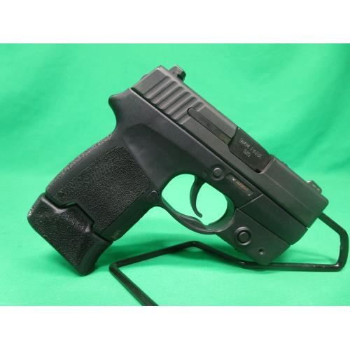 USED SIG SAUER P290RS 9MM 3" W/CASE (1) 6RD (1) 8RD MAGS