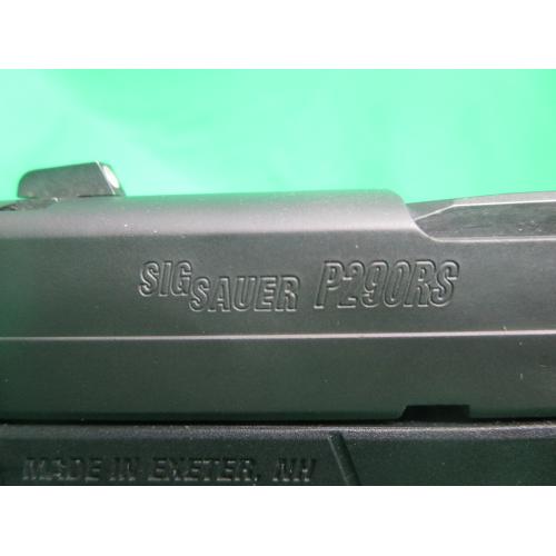 USED SIG SAUER P290RS 9MM 3" W/CASE (1) 6RD (1) 8RD MAGS