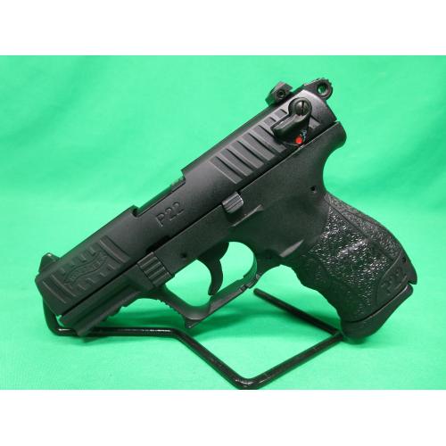 USED WALTHER P22 22LR 3.5" W/CASE & (2) 10RD MAGS