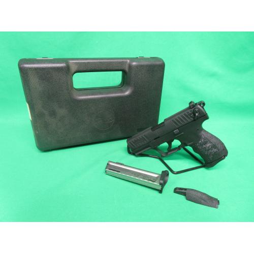 USED WALTHER P22 22LR 3.5" LNIB W/CASE (2) 10RD MAGS