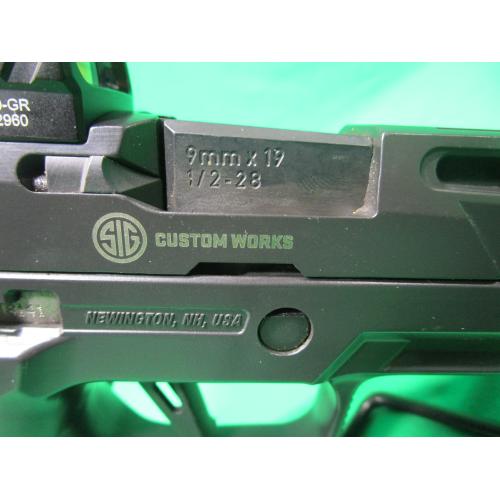 USED SIG SAUER P320 SPECTRE COMP 9MM 4.5" W/(1) 21RD MAG HOLOSUN SCS 320 GD