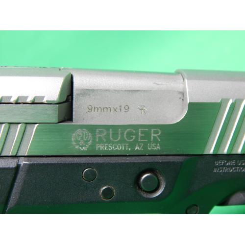 USED RUGER SR9C 9MM W/(1) 17RD MAG