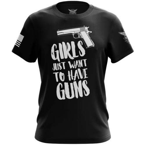 WTP GIRLS JUST WANT TO HAVE GUNS XL