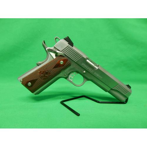 USED SPRINGFIELD 1911-A1 45 AUTO 5" W/CASE (2) 7RD MAGS LNIB (Consignment)