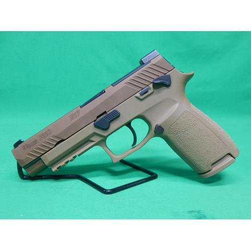 USED SIG SAUER 320F-9-M17-MS P320 M17 9MM 4.7" W/CASE & 3-MAGS (1-17RD/2-21RD). VERY CLEAN 98% (Consignment)
