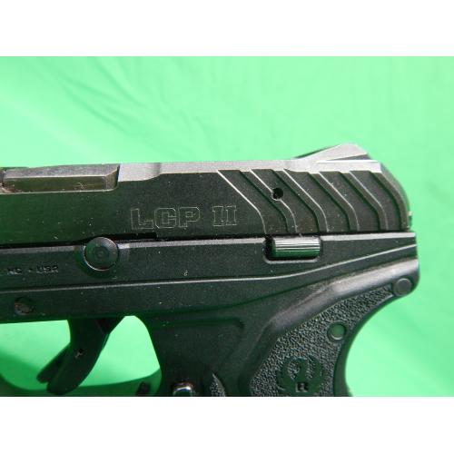 USED RUGER LCP II 380 AUTO 2.75" W/BOX HOLSTER (1) 8RD & (1) 6RD MAG