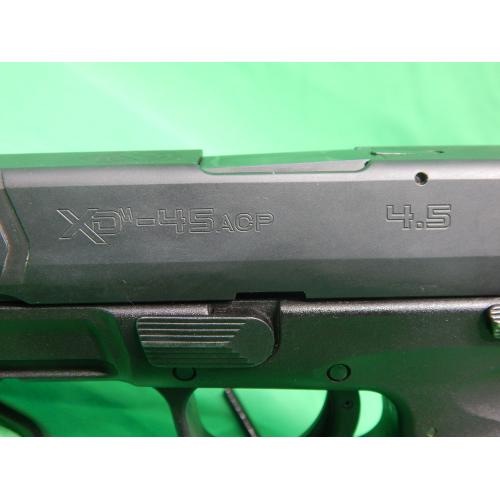 USED SPRINFIELD ARMORY XDM94545BHC XDM-45 45ACP 4.5" W/GEAR. 2-13RD/1-10RD MAG. VERY CLEAN 98% (Consignment)