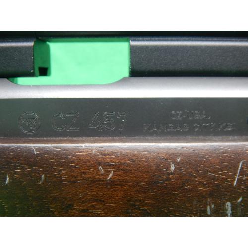 USED CZ 02340 457  VARMINT 22LR 20" HEAVY BBL 1-5RD MAG BLEMISHED STOCK