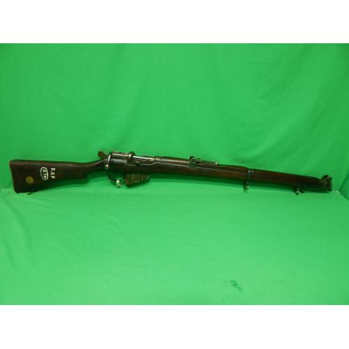 USED 1919 G.R.I. ISHAPORE ENFIELD SHTLE III* (NO1 MKIII) .303 BRIT 25" W/GRI MKII DP BAYONET. FAIR SURPLUS. GOOD BORE STRONG RIFLING. SSI IMPORT (Consignment)