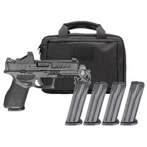 SPRINGFIELD ARMORY ECHELON COMPACT FRAME 9MM 4IN BARREL 15RD BLACK U-DOT 4MAGS EC9409B-15-PAC