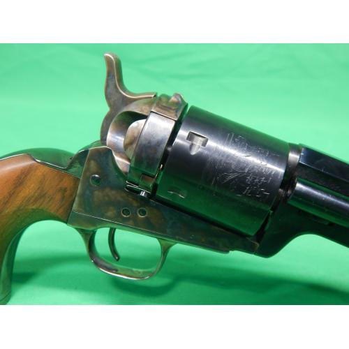 USED ASM TRADITIONS 1851 NAVY RICHARDS MASON 38SPL 7.5" SINGLE ACTION REVOLVER. BLUED OCTAGON BBL. CCH FRAME.  VERY GOOD USED CONDITION 98% (Consignment)