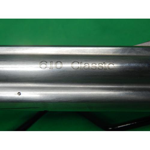 USED SMITH & WESSON 103575 610-1 10MM 6.5" STAINLESS 6RD REVOLVER. AS NEW IN BOX. FACTORY TEST FIRED ONLY? FAINT DRAG LINE ON CYLINDER. 99%+ (Consignment)