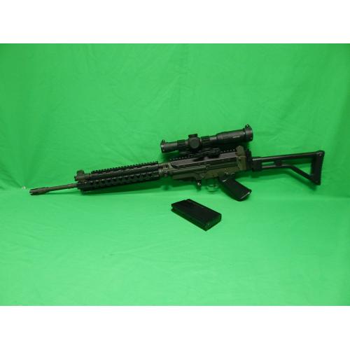 USED DSA SA58 308 18" W/RAIL OPTIC (1) 25RD MAG & ORIGINAL PARTS (Consignment)