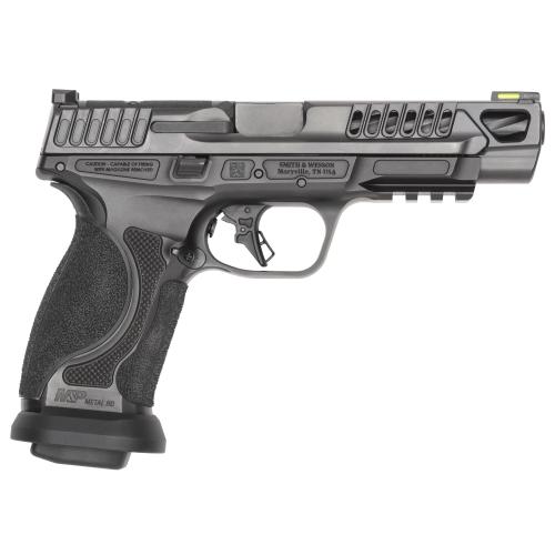 Smith & Wesson 14068 M&P M2.0 Competitor HD 9mm Luger 17+1 5" Overall Black Armornite Stainless Steel Spiral Fluted Barrel, Lightening Cut/Optic Ready