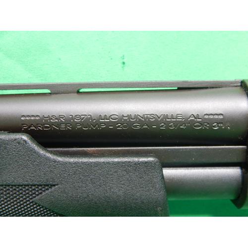 USED H&R PARDNER PUMP 20GA 26" BARREL