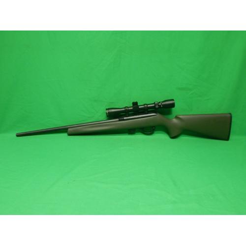 USED REMINGTON 597 22LR 20" W/ (1) 10RD MAG & 3-9X32 OPTIC