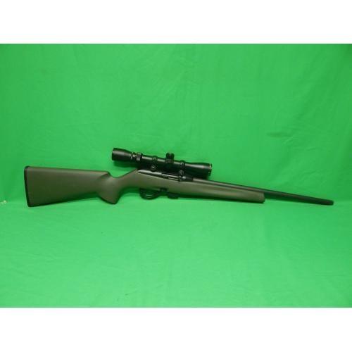 USED REMINGTON 597 22LR 20" W/ (1) 10RD MAG & 3-9X32 OPTIC