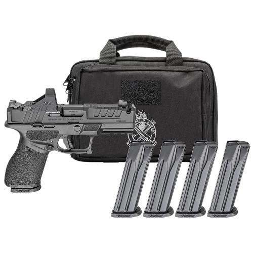 Springfield, Echelon 4.0C Comp, Semi-automatic, Striker Fired, Polymer Frame Pistol, Compact, 9MM, 4" Barrel with Integrally Compensated Slide, Meloni
