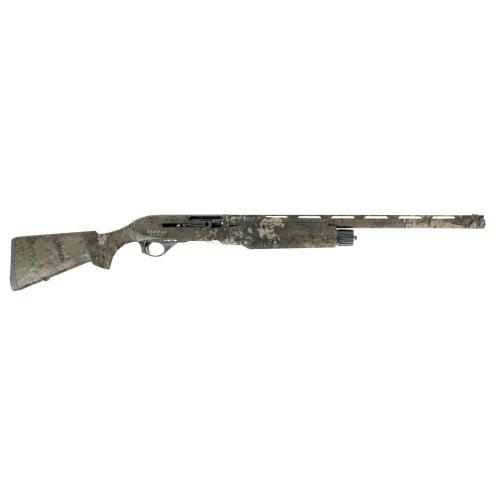 Spandau Arms 21000200 S2 12 Gauge 3" 3+1 21" Overall True Timber Strata Vent Rib Barrel, Drilled & Tapped Receiver, Fixed True Timber Strata Synthetic