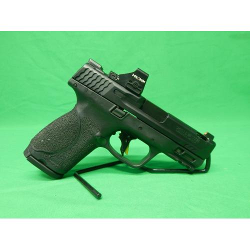 USED SMITH & WESSON M&P40 M2.0 40S&W 3.5" PORTED BARREL W/BOX (3) 13RD MAGS HOLOSUN 407K, OVERWATCH  TRIGGER  & 9MM PORTED BARREL (Consignment)