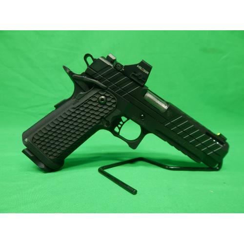 USED LIVE FREE ARMORY APOLLO 11 9MM 4.75" PORTED BARREL W/BAG (1) 17RD (1) 20RD MAG & HOLOSUN 407K X2