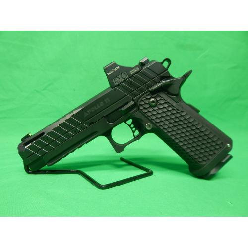 USED LIVE FREE ARMORY APOLLO 11 9MM 4.75" PORTED BARREL W/BAG (1) 17RD (1) 20RD MAG & HOLOSUN 407K X2