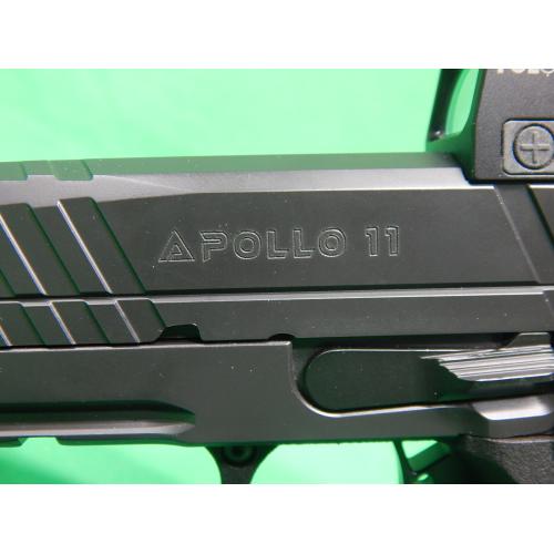 USED LIVE FREE ARMORY APOLLO 11 9MM 4.75" PORTED BARREL W/BAG (1) 17RD (1) 20RD MAG & HOLOSUN 407K X2
