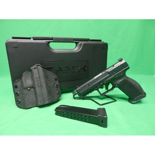 USED CANIK METE SFT PRO 9X19 5" W/CASE HOLSTER (1) 18RD (1) 21RD MAG