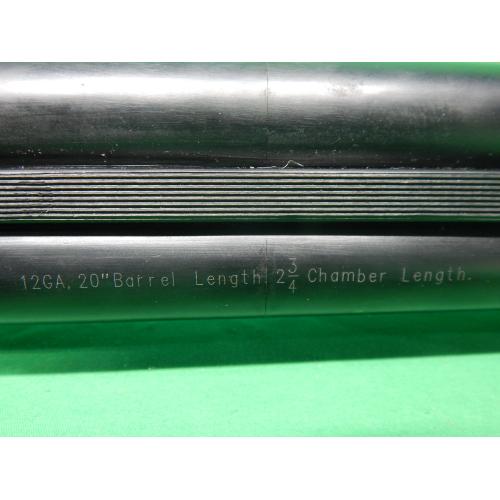 USED INTRAC COACH 12 12GA 20" 2.75" SIDE BY SIDE SHOTGUN. EXTERNAL HAMMERS, EXTRACTORS. VERY GOOD USED CONDITION. MADE IN CHINA . 98% (Consignment)