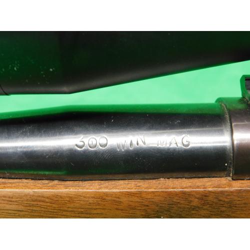 USED  MONTANA RIFLE COMPANY  MOD 1999 300 WIN MAG 24" W/NIKON 3-9X40  BDC AND BIPOD