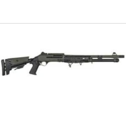 Orthos Raider S4 12ga 18.5" 6rd OD Green Tactical Shotgun