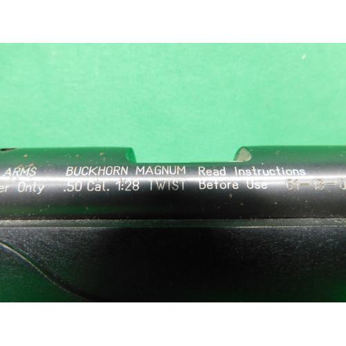 USED SPAIN BPI BUCKHORN MAGNUM 50 CAL BLACKPOWDER 24.5" BARREL