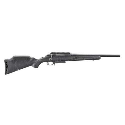 Ruger 46995 American II Patrol 308 Win 3+1 16.10" Graphite Black Cerakote Threaded Bull Barrel & Alloy Steel Receiver w/Picatinny Rail, Black Splatter