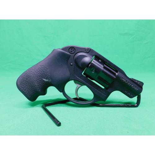 USED RUGER 5401 LCR .38SPL 1.87" BLACK DOUBLE ACTION REVOLVER. W/SOFT CASE. GOOD USED CONDITION 98%