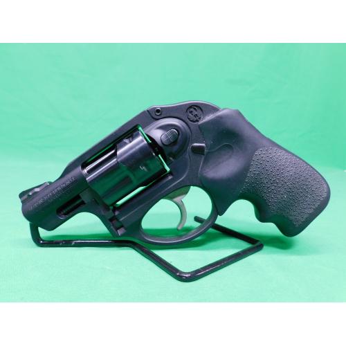 USED RUGER 5401 LCR .38SPL 1.87" BLACK DOUBLE ACTION REVOLVER. W/SOFT CASE. GOOD USED CONDITION 98%